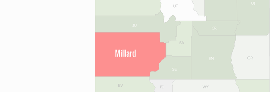 Millard County Map